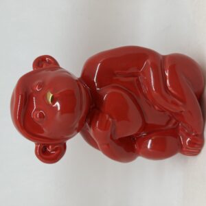 Scimmia in Ceramica Artigianale Deruta